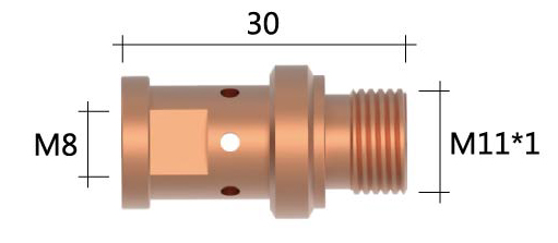 Горелка сварочная WTM 601-SC (жидкостное охлаждение, двойной контур, резьбовое сопло) 4.jpg